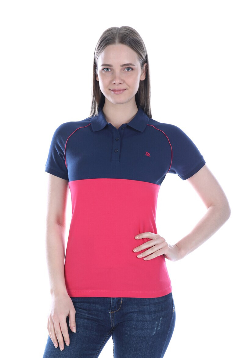 Giorgio di Mare Tricou polo cu doua segmente - Pled.ro