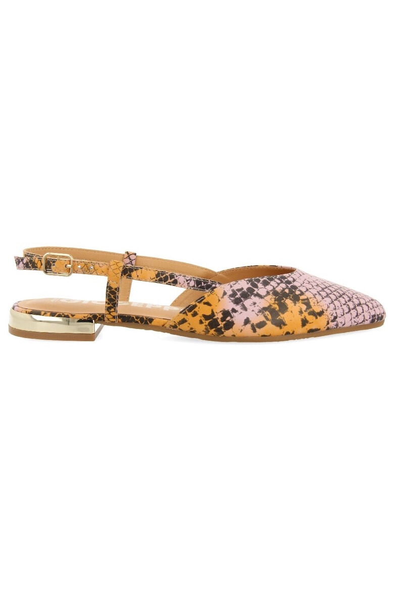 Gioseppo Balerini slingback de piele cu aspect piele de sarpe LASCARI 27855 - Pled.ro