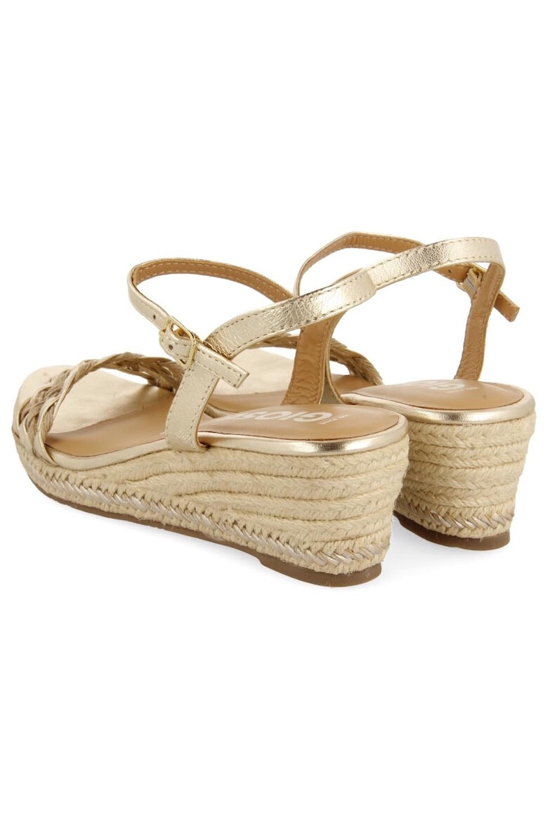 Gioseppo Espadrile wedge cu detalii de piele - Pled.ro