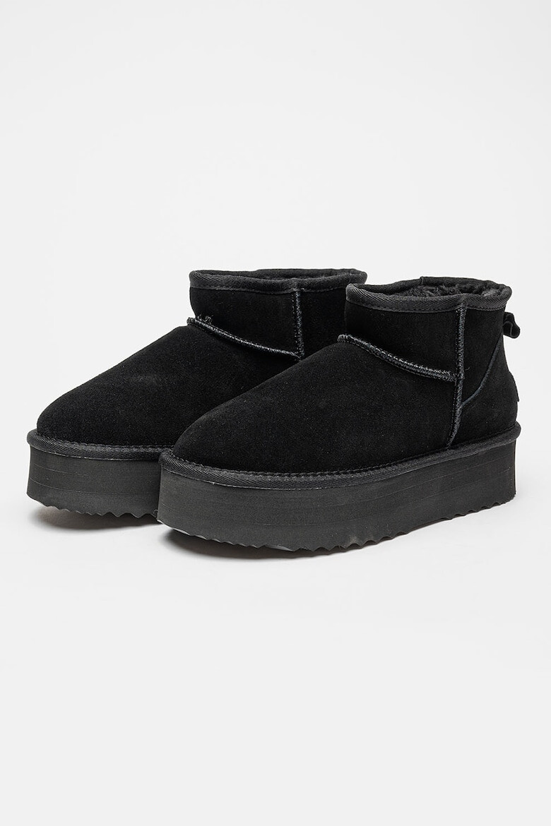 Gioseppo Ghete flatform din piele intoarsa - Pled.ro