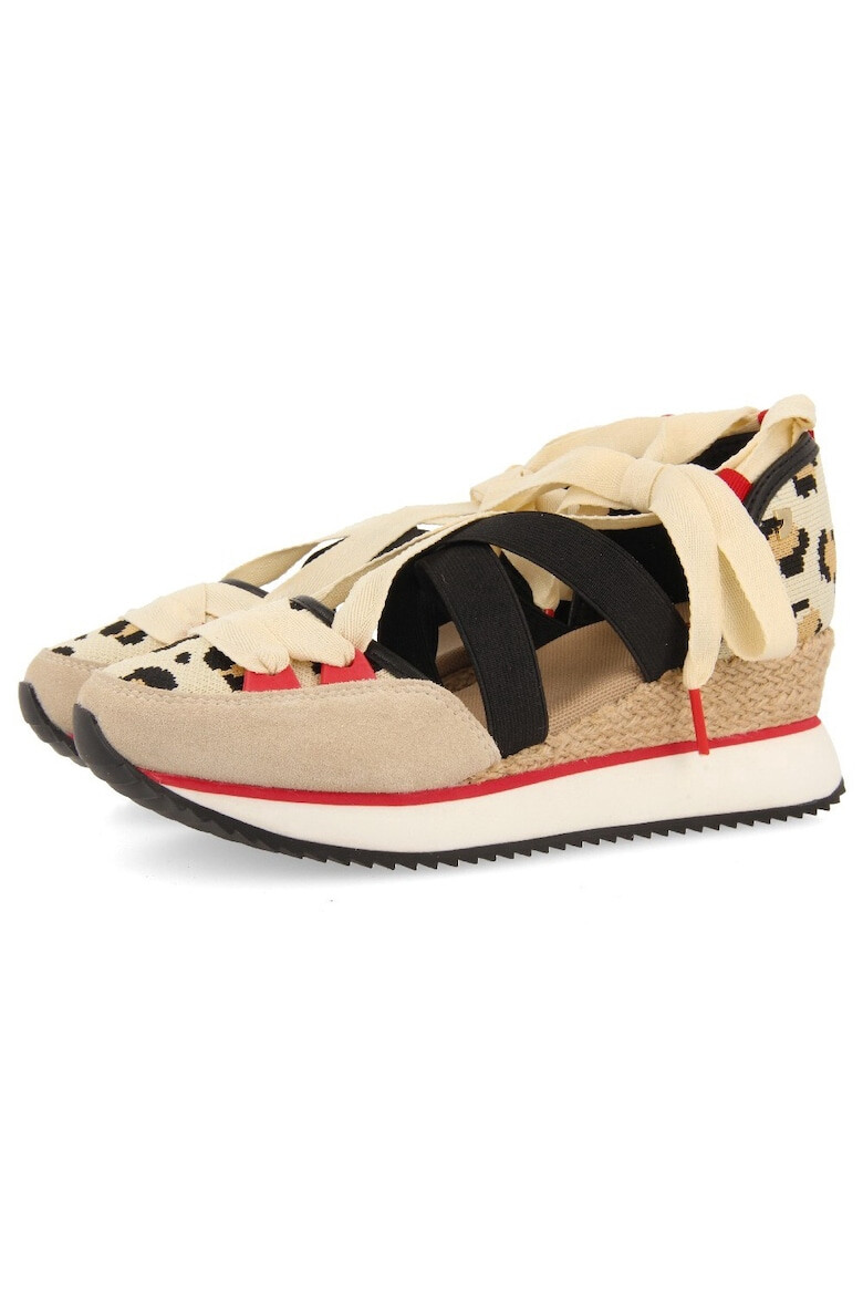 Gioseppo Pantofi cu model leopard si barete ajustabile Rowlett - Pled.ro