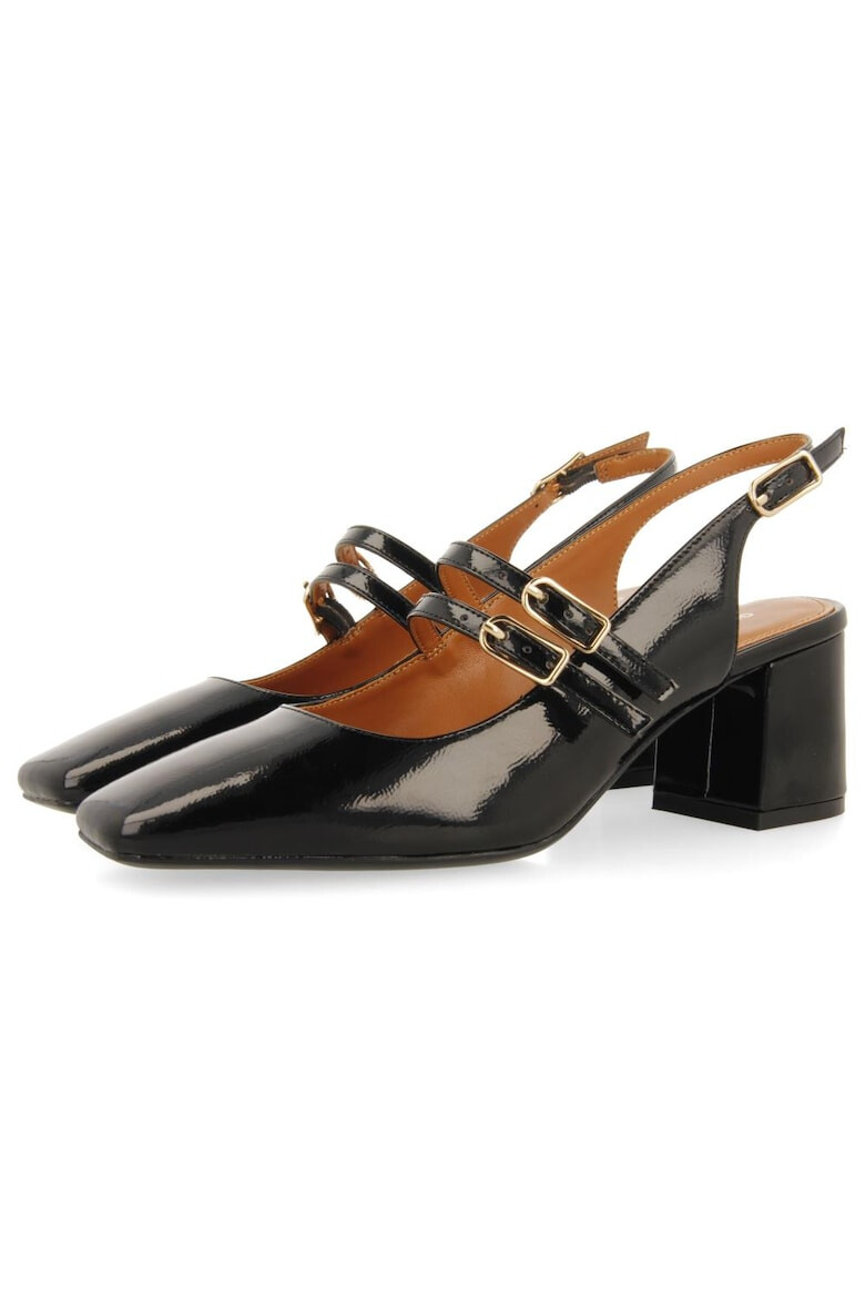 Gioseppo Pantofi Mary-Jane slingback de piele ecologica cu aspect lacuit - Pled.ro