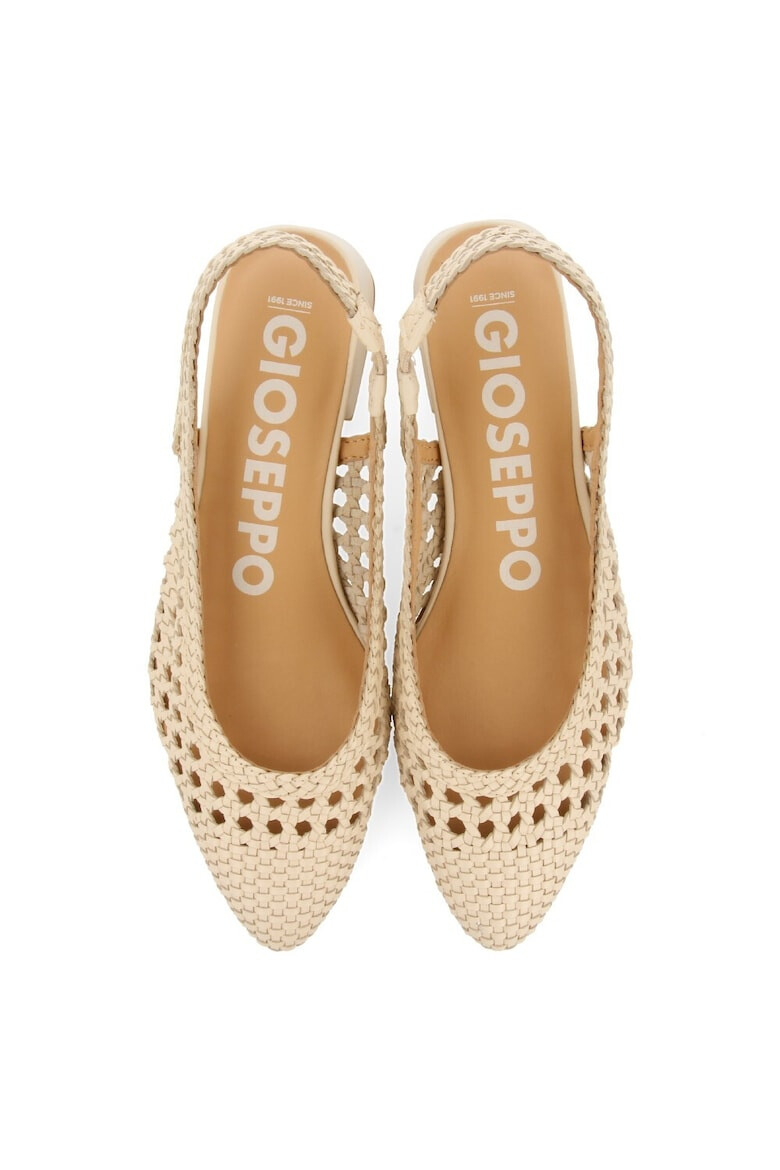 Gioseppo Pantofi slingback de piele cu perforatii - Pled.ro