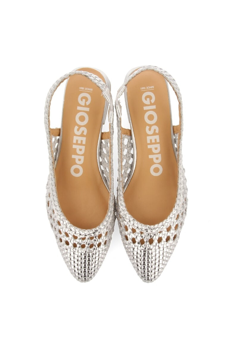 Gioseppo Pantofi slingback de piele cu perforatii - Pled.ro