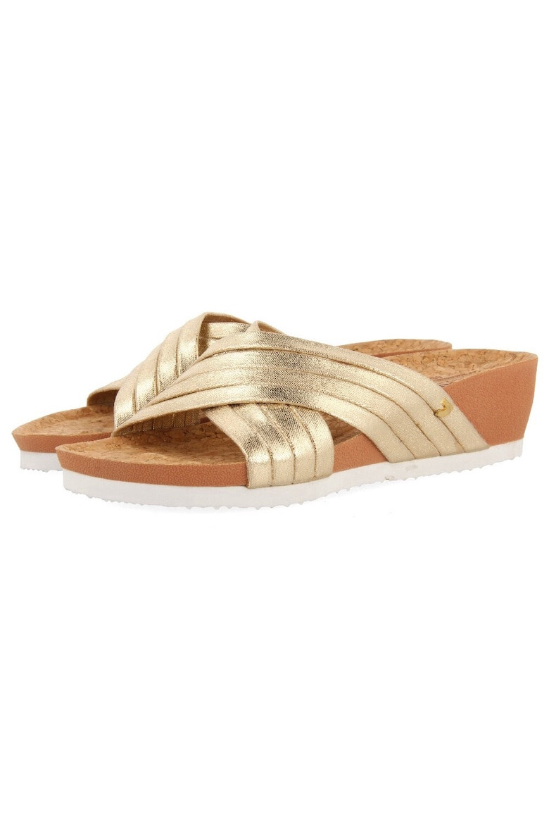 Gioseppo Papuci wedge cu barete multiple Breage - Pled.ro