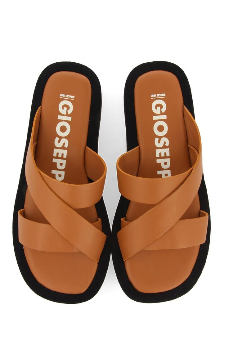 Gioseppo Papuci wedge de piele Issou - Pled.ro