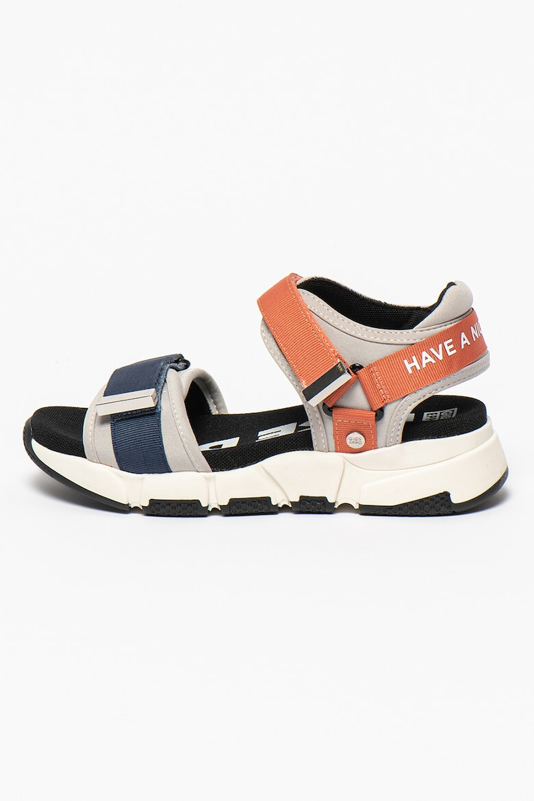 Gioseppo Sandale cu velcro si model colorblock Clam - Pled.ro