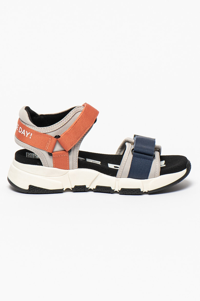 Gioseppo Sandale cu velcro si model colorblock Clam - Pled.ro