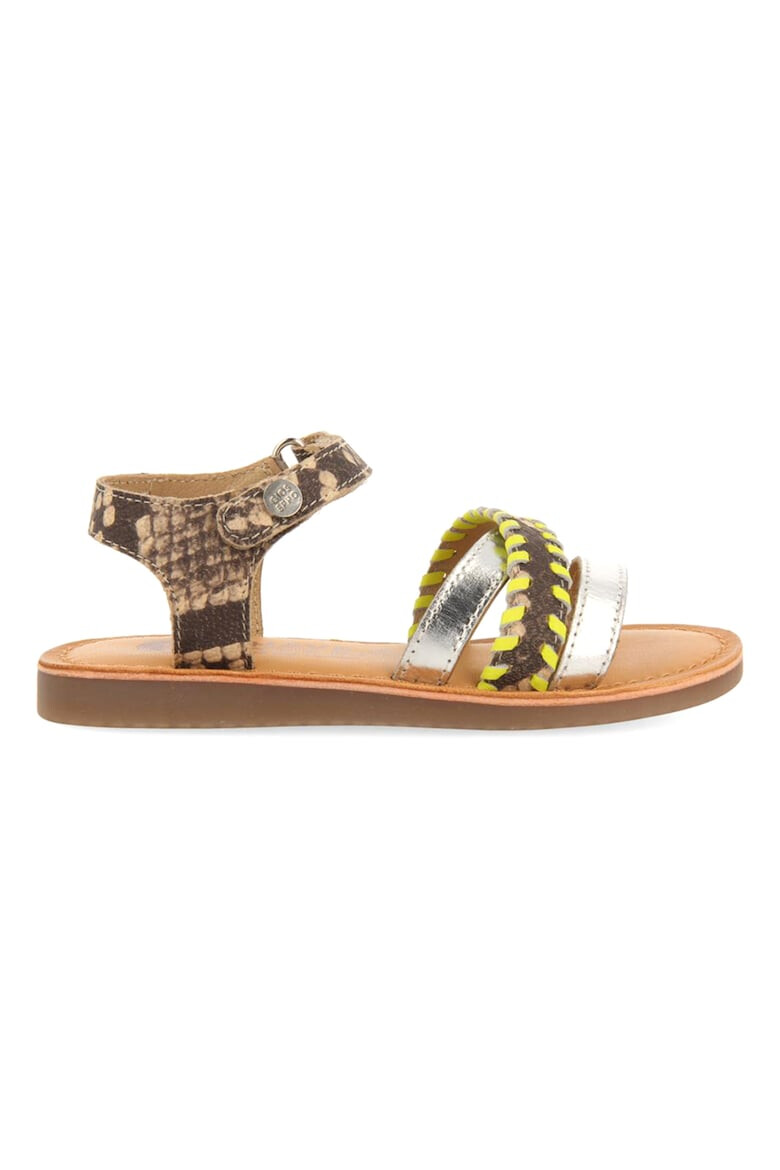 Gioseppo Sandale de piele cu animal print Dota - Pled.ro