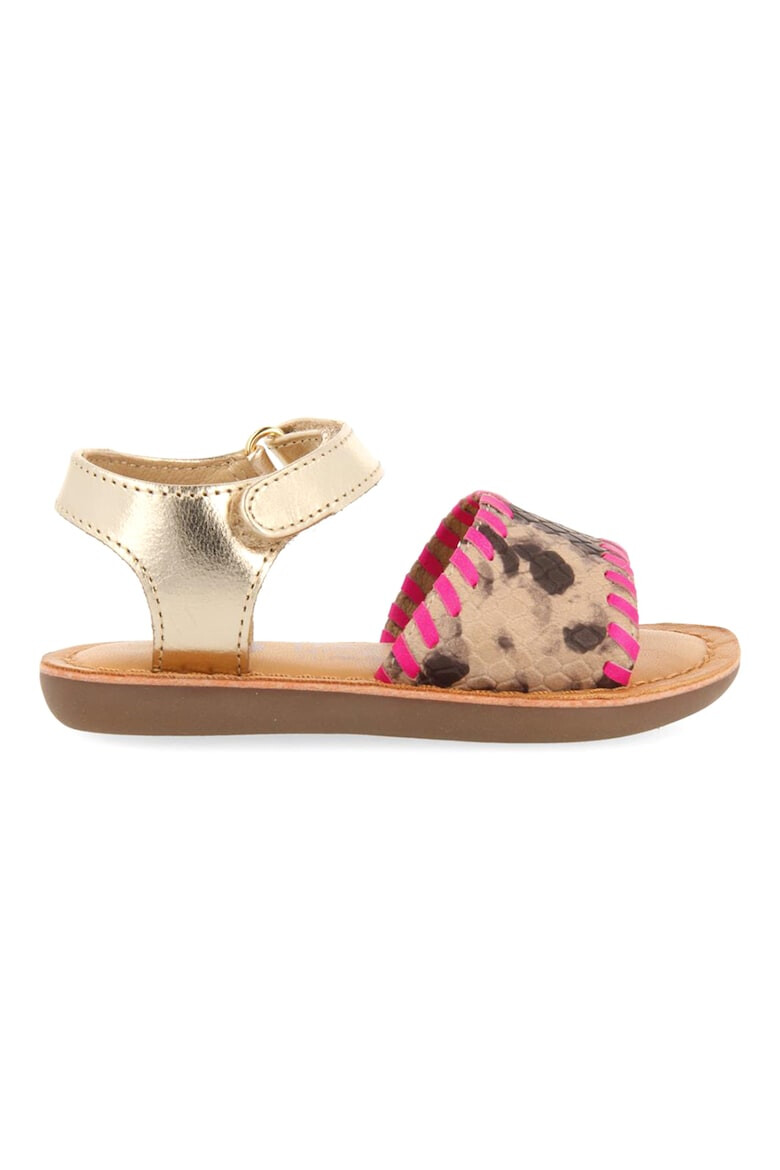 Gioseppo Sandale de piele cu animal print Elanora - Pled.ro