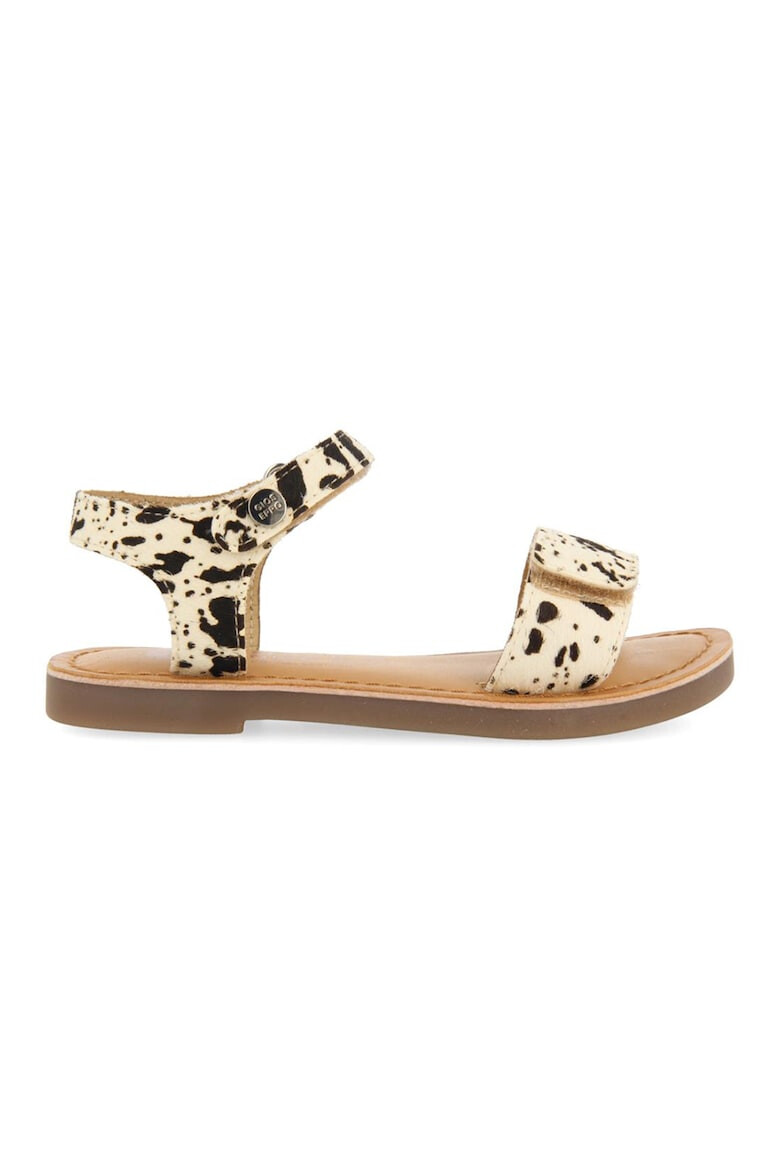 Gioseppo Sandale de piele cu animal print Selite - Pled.ro