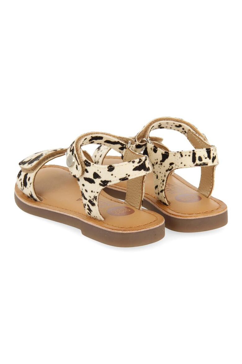 Gioseppo Sandale de piele cu animal print Selite - Pled.ro