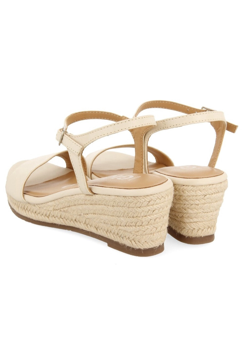 Gioseppo Sandale-espadrile wedge de piele - Pled.ro