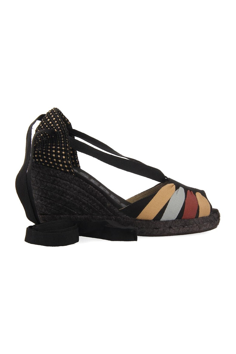 Gioseppo Sandale tip espadrile cu model colorblock Towanda - Pled.ro