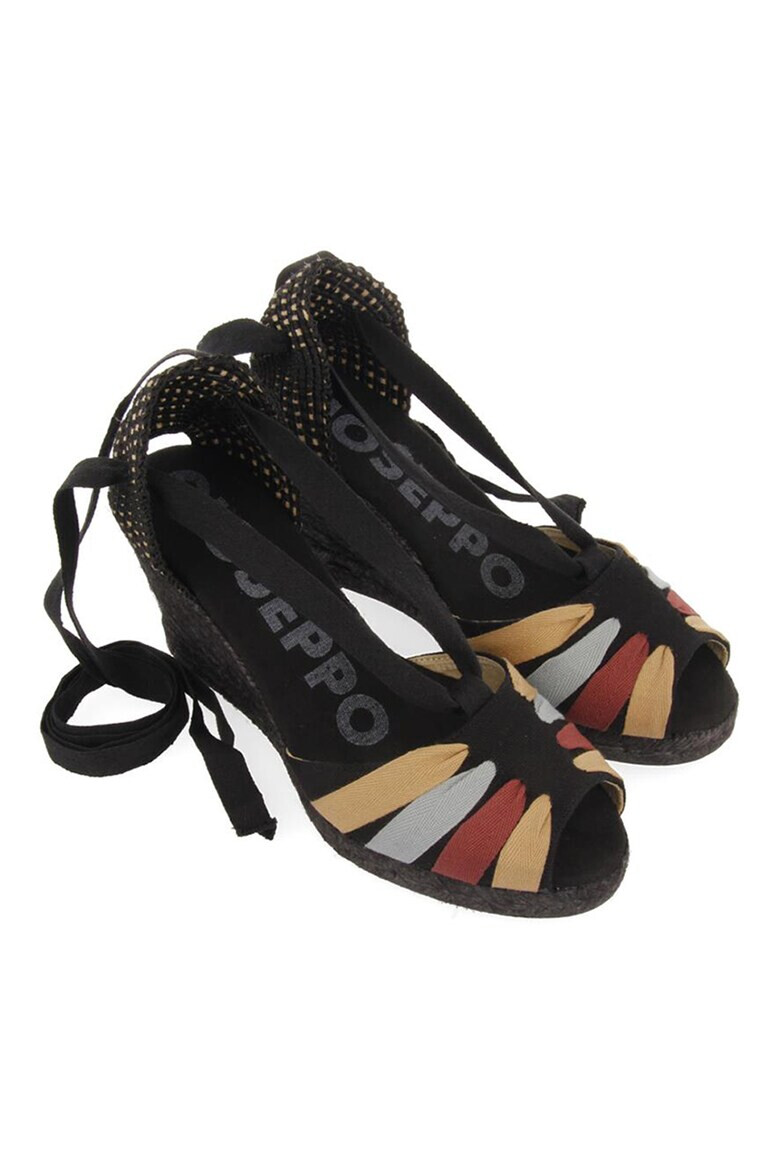 Gioseppo Sandale tip espadrile cu model colorblock Towanda - Pled.ro