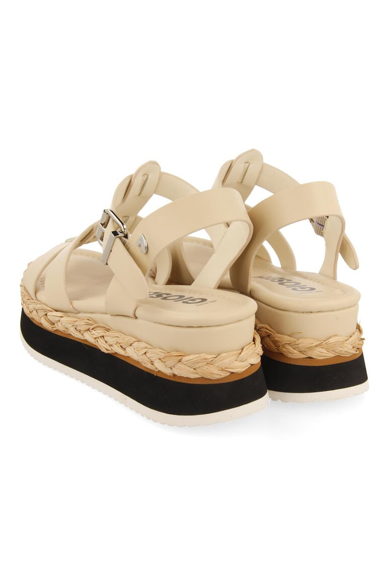 Gioseppo Sandale wedge cu barete multiple Vaumas - Pled.ro