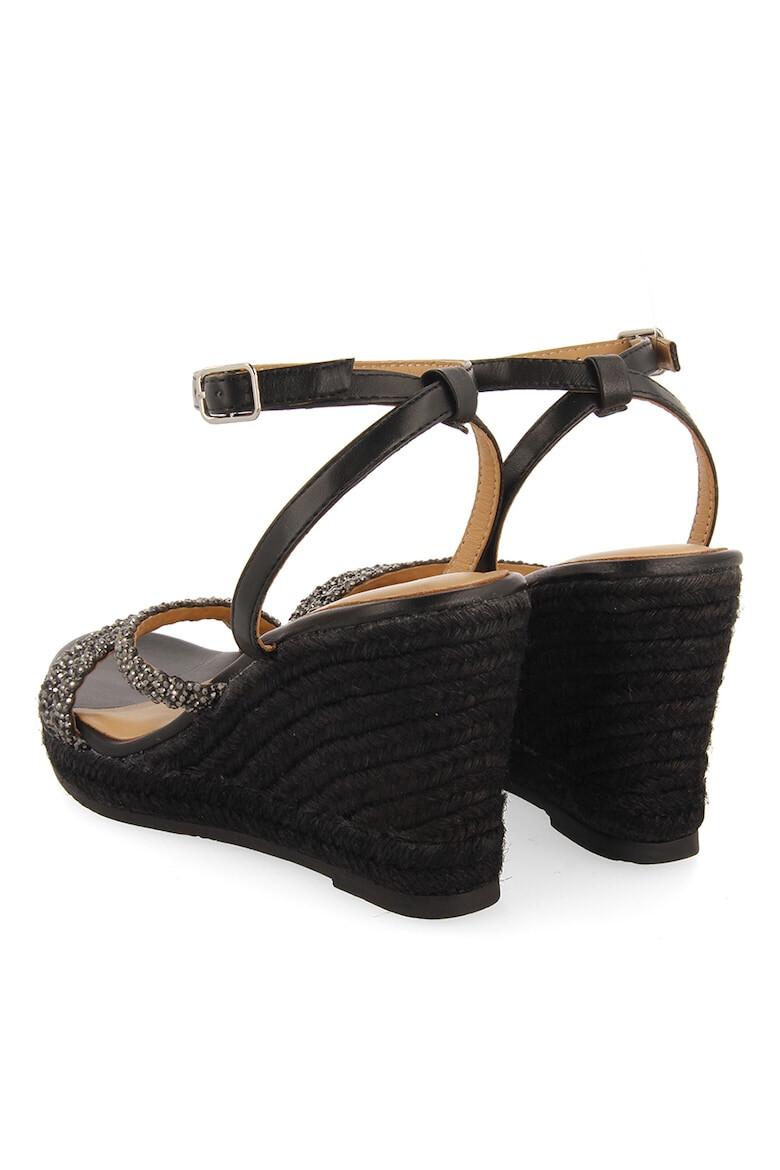 Gioseppo Sandale wedge cu garnituri de piele Menfi - Pled.ro