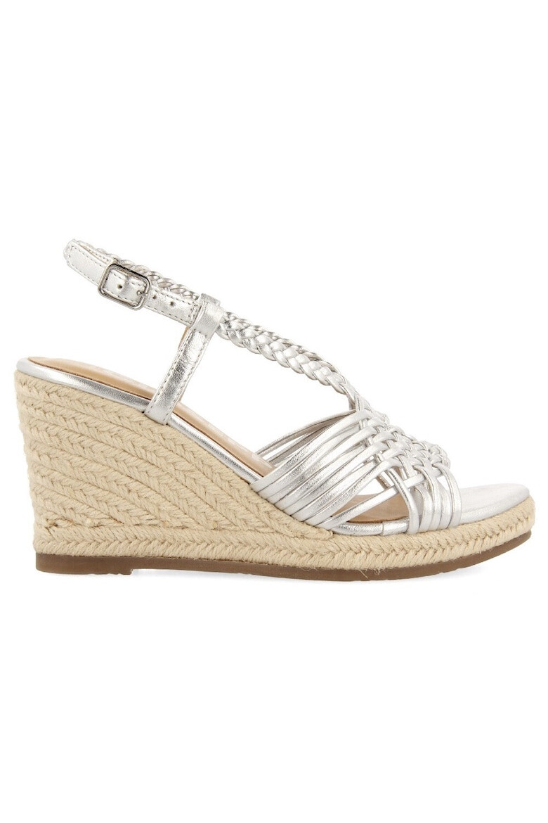 Gioseppo Sandale wedge de piele cu design impletit Gilde - Pled.ro