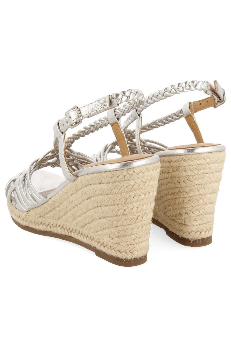 Gioseppo Sandale wedge de piele cu design impletit Gilde - Pled.ro