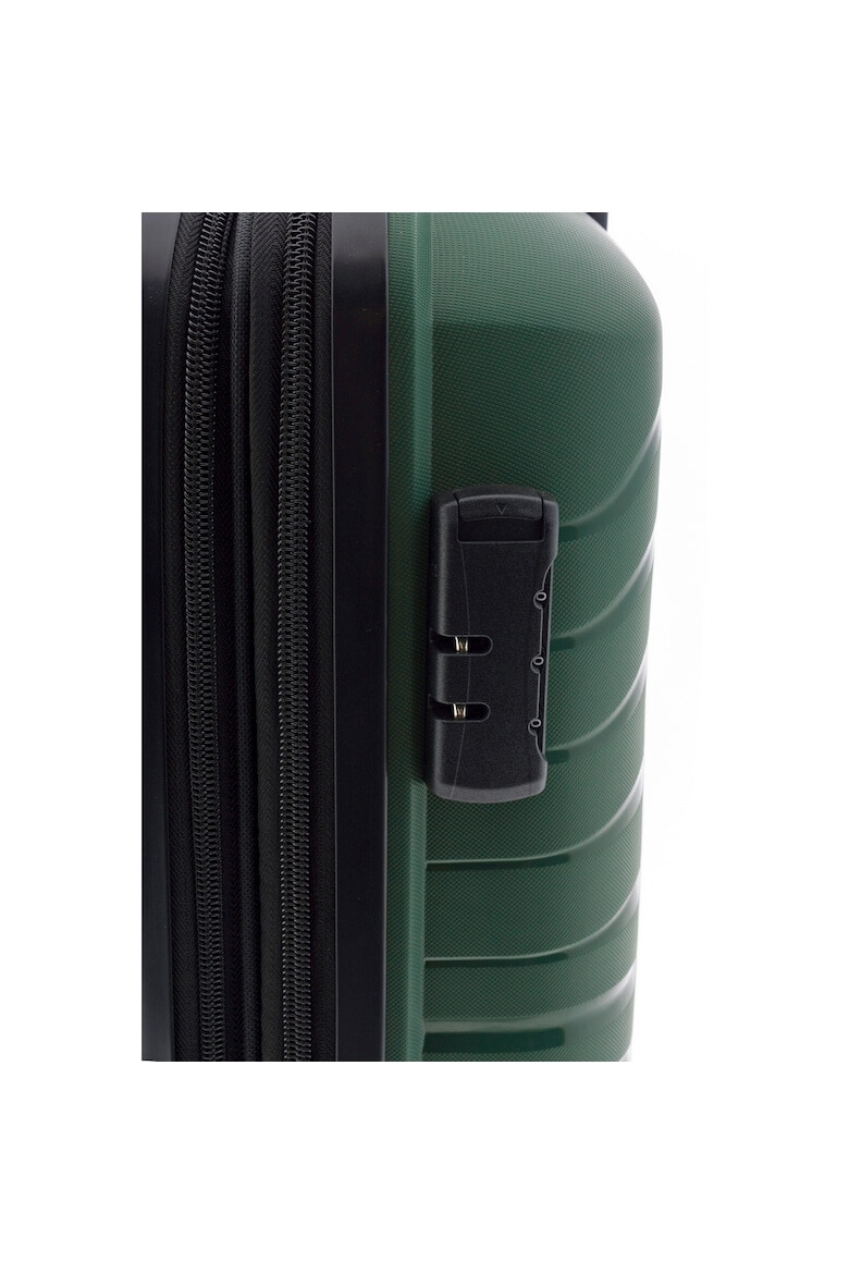 Gladiátor Troler Cabina Extensibil Gladiator Kick Off MG 3410 Polipropilena 4 Roti Duble 55 cm Verde inchis - Pled.ro