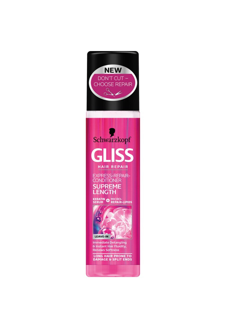 Gliss Balsam Express Repair Supreme Length 200 ml - Pled.ro