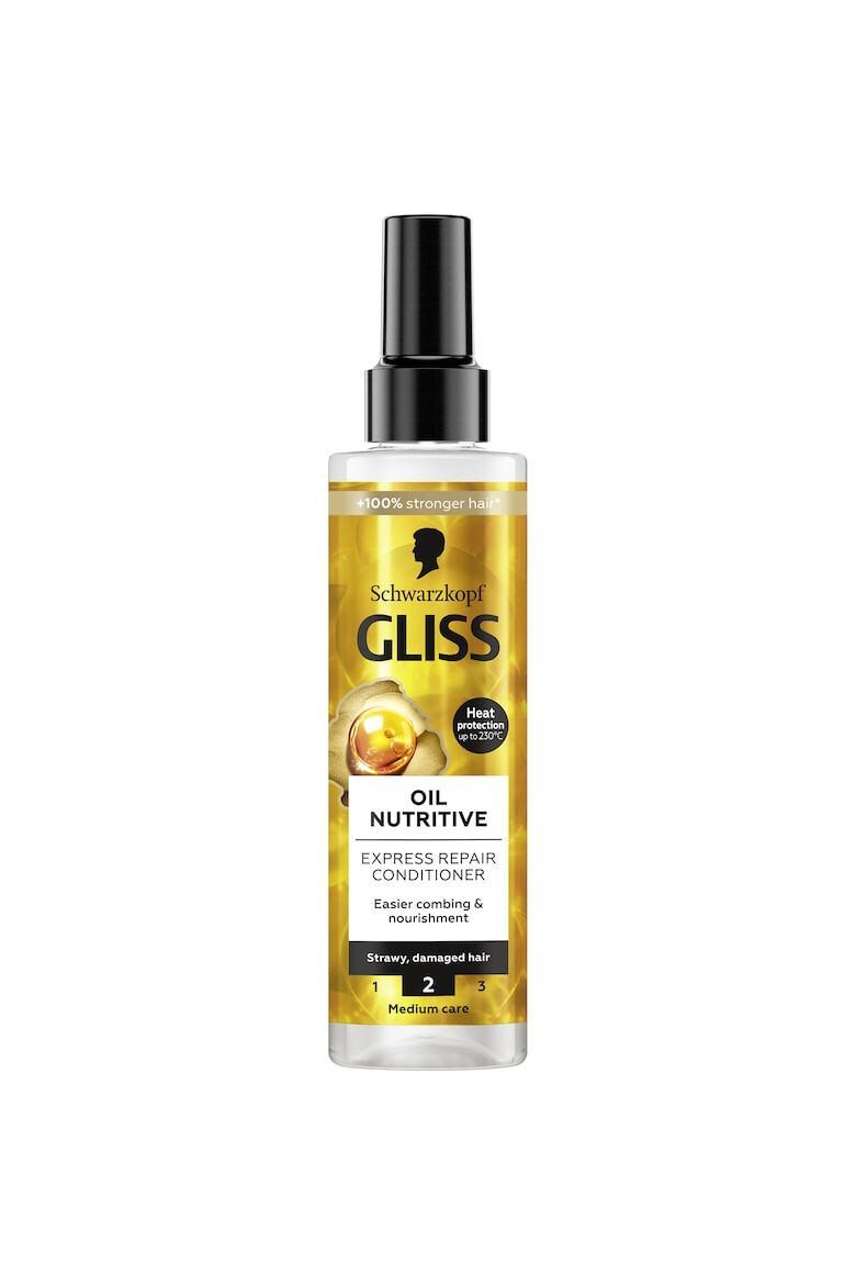 Gliss Balsam express Schwarzkopf Oil Nutritive pentru par uscat si deteriorat 200ml - Pled.ro