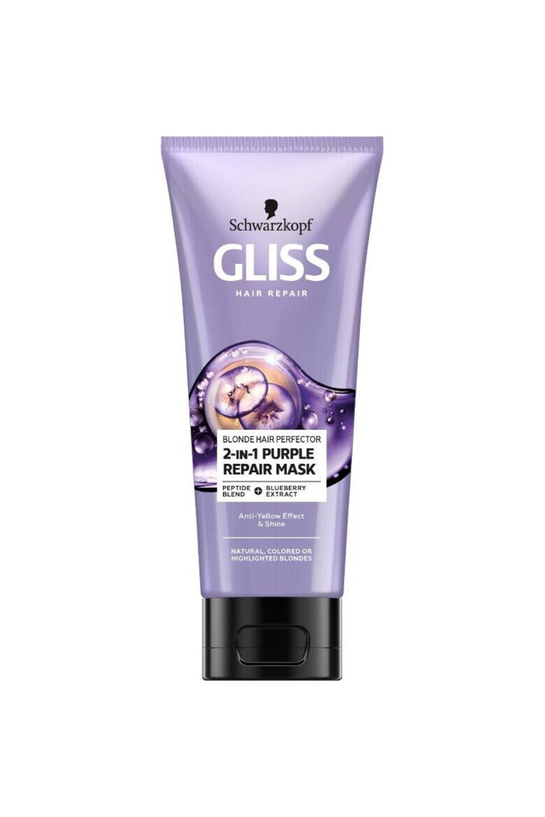 Gliss Tratament 2 în 1 Blonde Hair Perfector 200 ml - Pled.ro