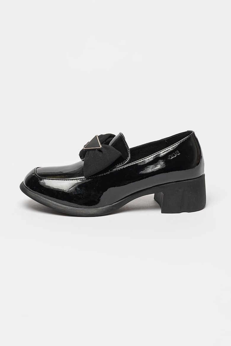 GOE Pantofi loafer de piele cu toc masiv - Pled.ro