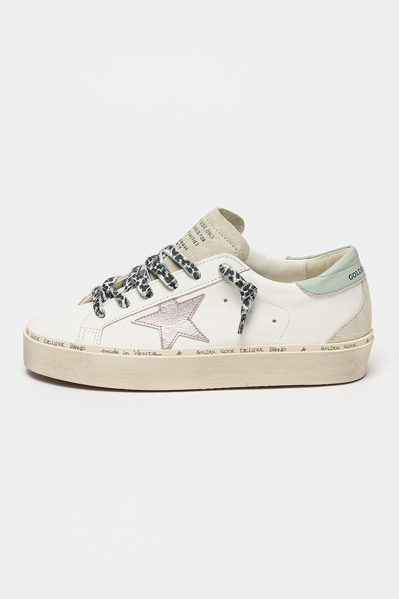 GOLDEN GOOSE Pantofi sport cu sireturi contrastante si aspect uzat Star Classic - Pled.ro