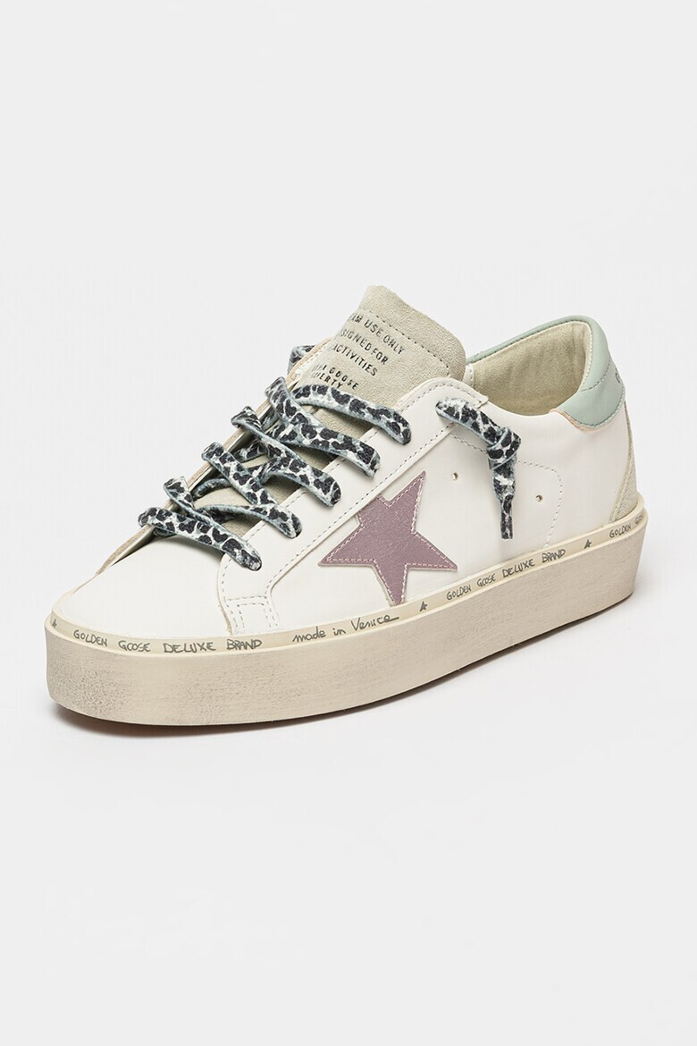 GOLDEN GOOSE Pantofi sport cu sireturi contrastante si aspect uzat Star Classic - Pled.ro