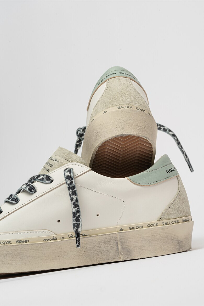 GOLDEN GOOSE Pantofi sport cu sireturi contrastante si aspect uzat Star Classic - Pled.ro