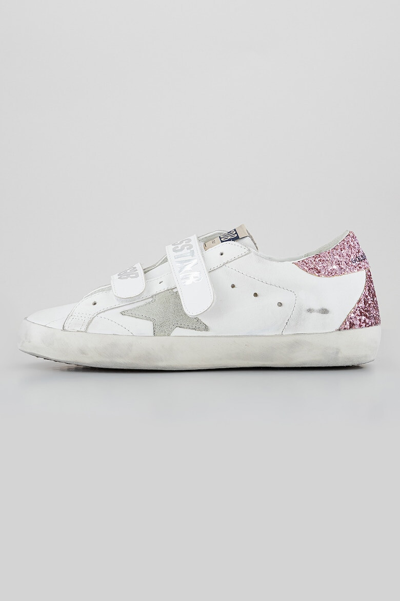 GOLDEN GOOSE Pantofi sport cu velcro si aspect tesut - Pled.ro