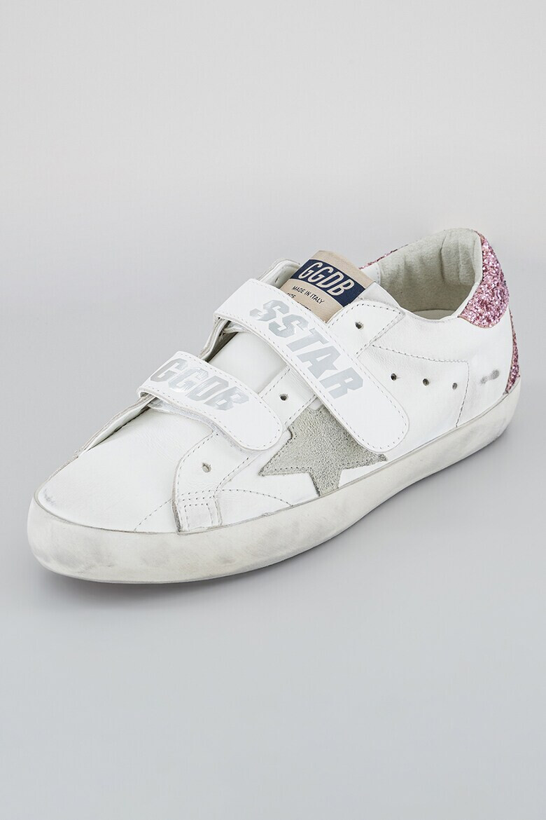 GOLDEN GOOSE Pantofi sport cu velcro si aspect tesut - Pled.ro