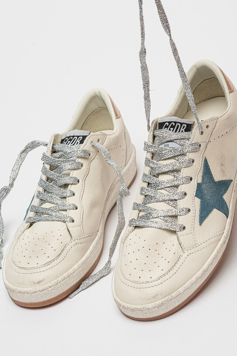 GOLDEN GOOSE Pantofi sport de piele Ballstar - Pled.ro