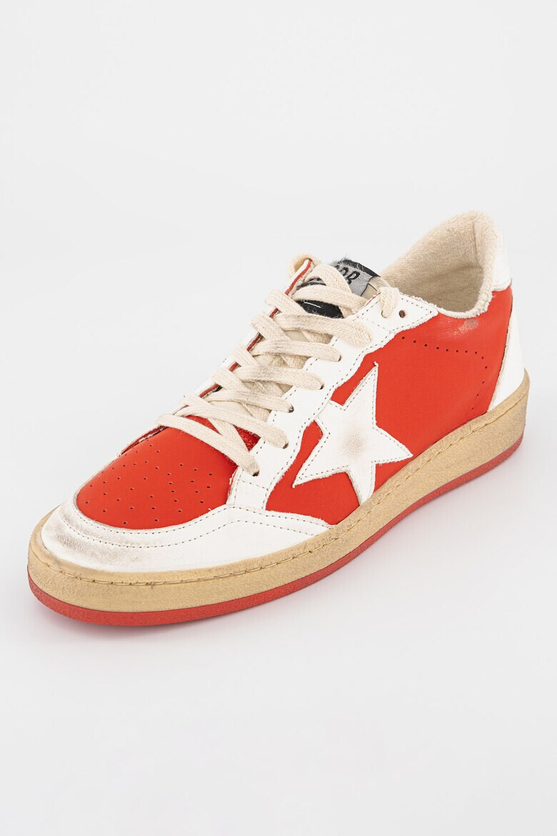 GOLDEN GOOSE Pantofi sport de piele cu garnituri contrastante - Pled.ro