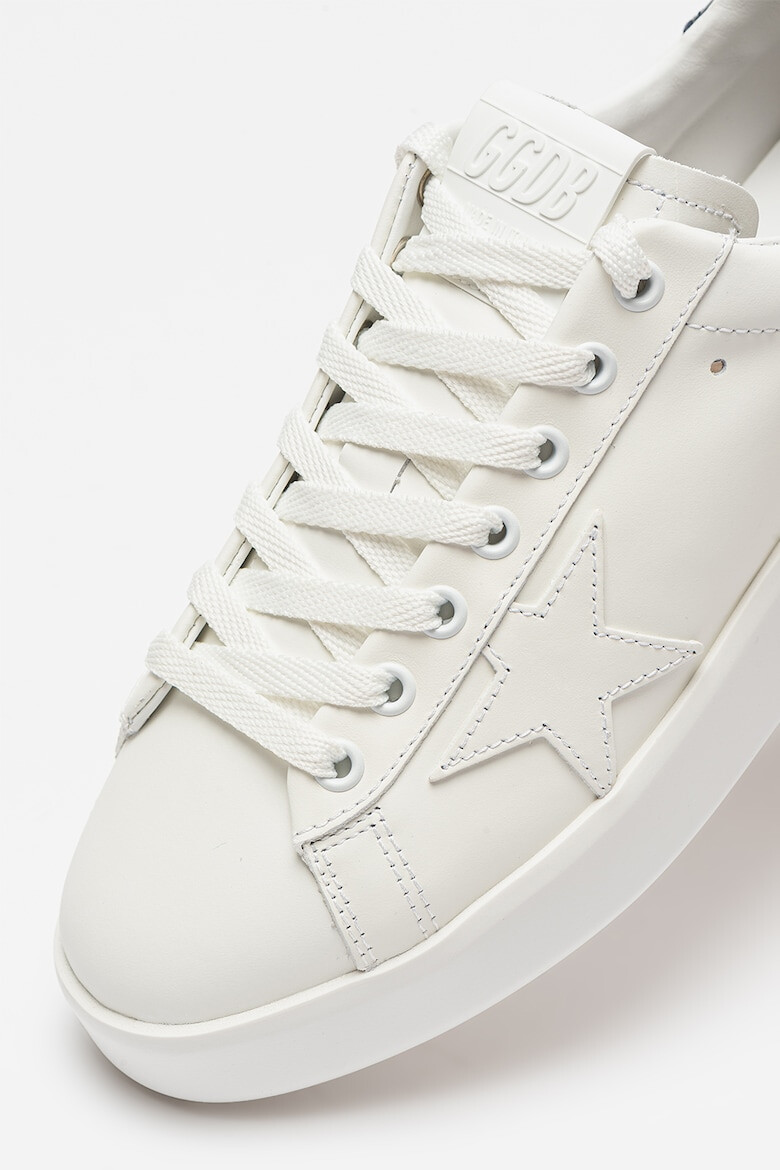 GOLDEN GOOSE Pantofi sport de piele cu logo - Pled.ro