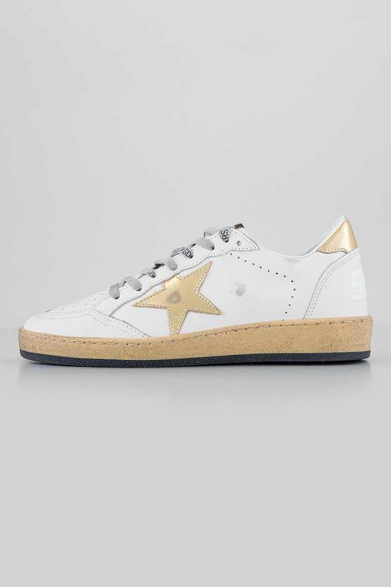 GOLDEN GOOSE Pantofi sport de piele cu logo - Pled.ro