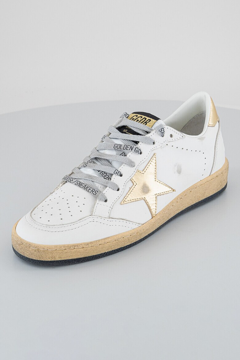 GOLDEN GOOSE Pantofi sport de piele cu logo - Pled.ro