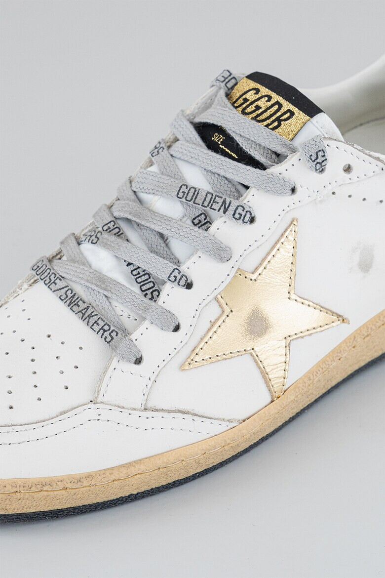 GOLDEN GOOSE Pantofi sport de piele cu logo - Pled.ro