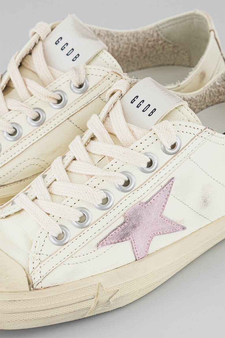 GOLDEN GOOSE Pantofi sport de piele cu logo - Pled.ro