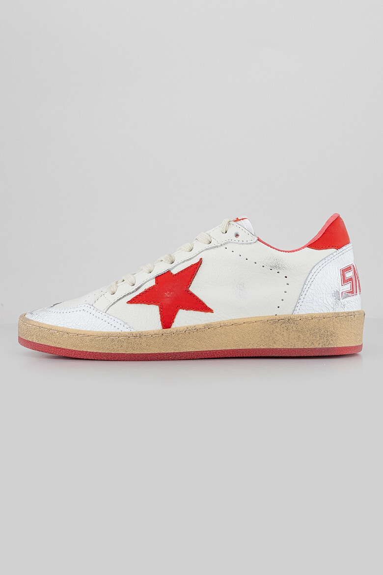 GOLDEN GOOSE Pantofi sport de piele cu logo - Pled.ro