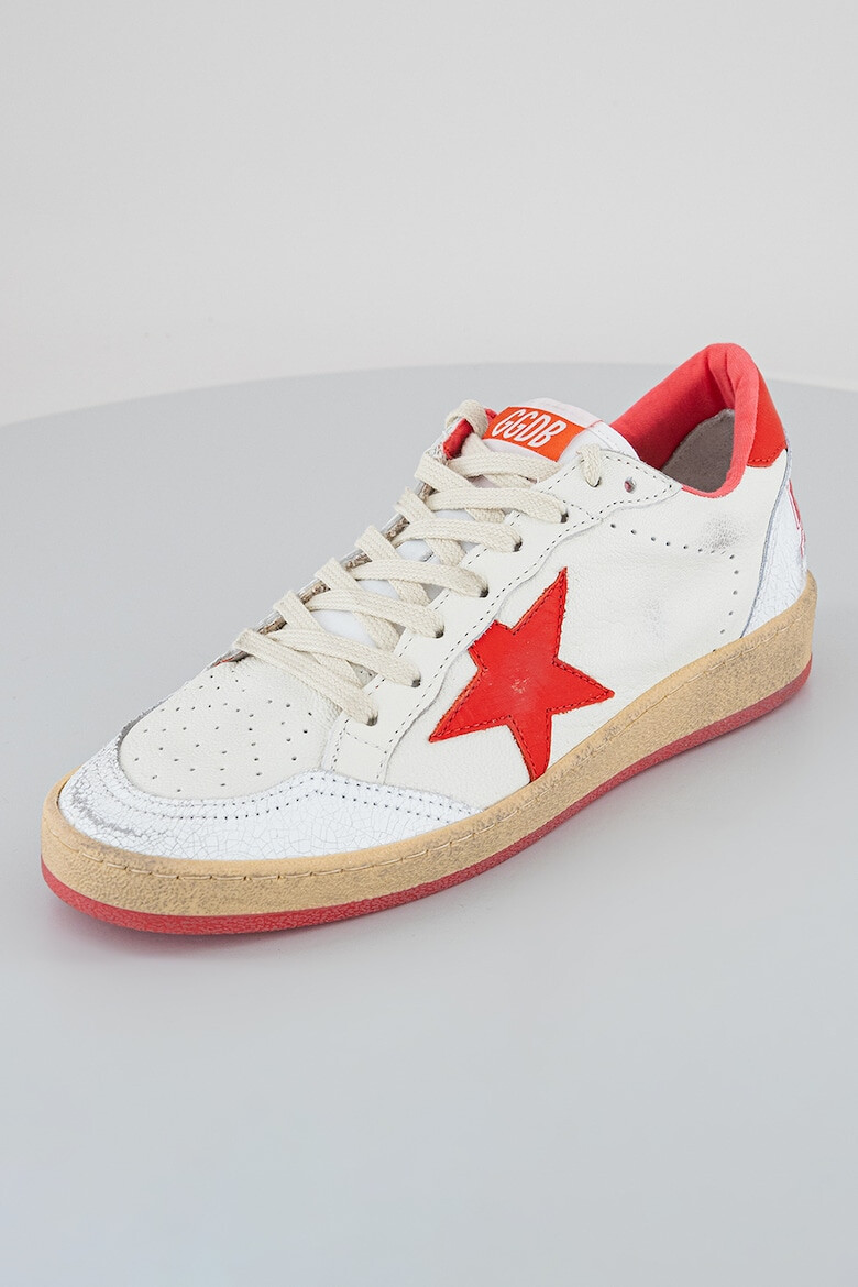 GOLDEN GOOSE Pantofi sport de piele cu logo - Pled.ro