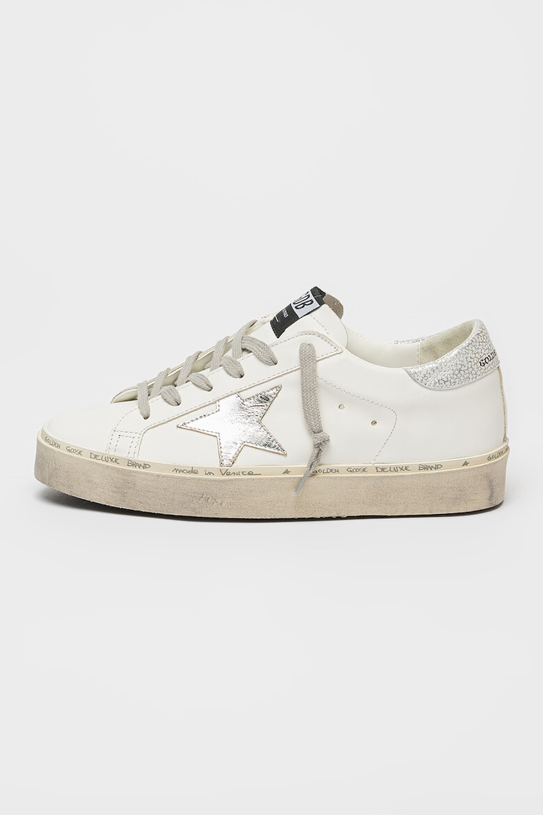 GOLDEN GOOSE Pantofi sport de piele cu logo Donna - Pled.ro