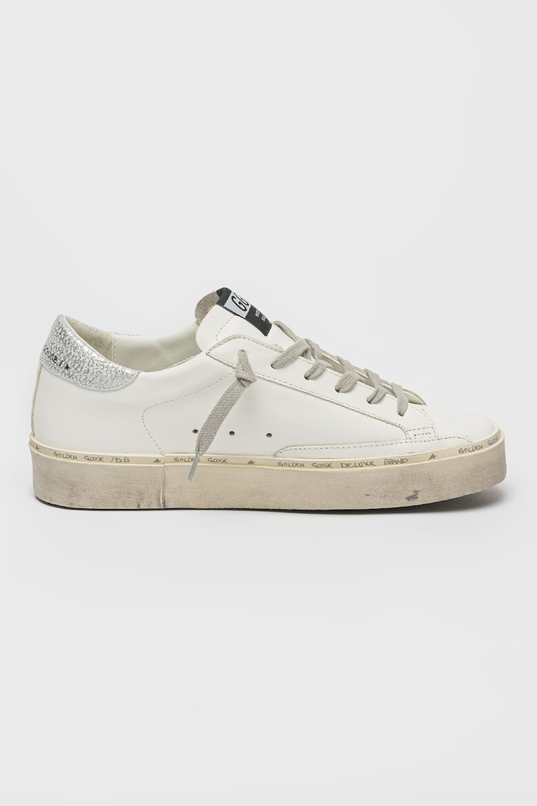 GOLDEN GOOSE Pantofi sport de piele cu logo Donna - Pled.ro