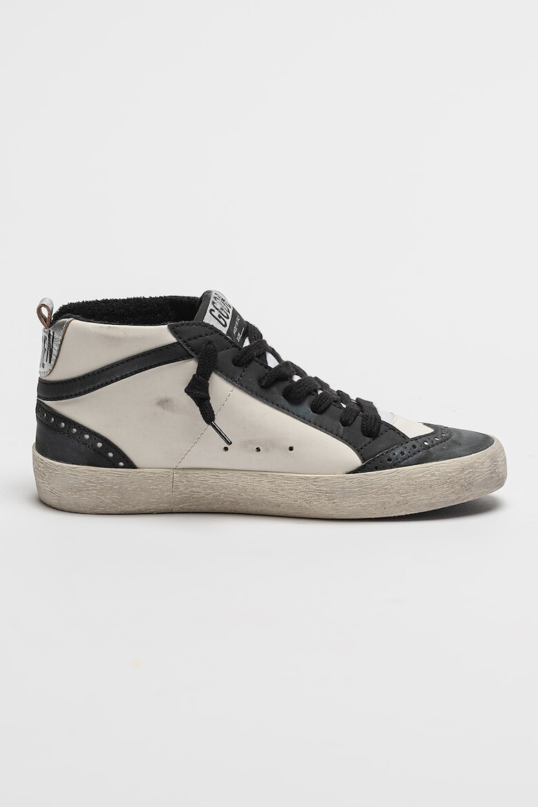 GOLDEN GOOSE Pantofi sport de piele Mid Star - Pled.ro