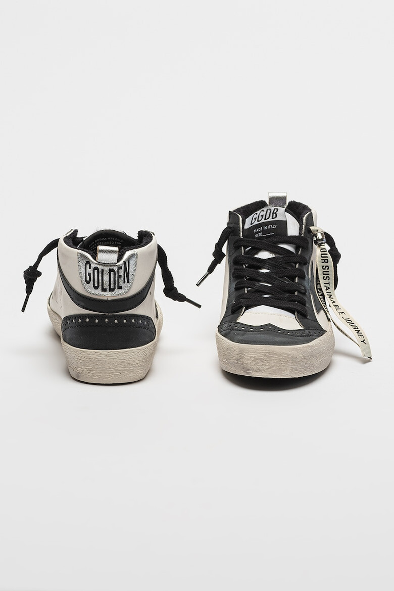 GOLDEN GOOSE Pantofi sport de piele Mid Star - Pled.ro