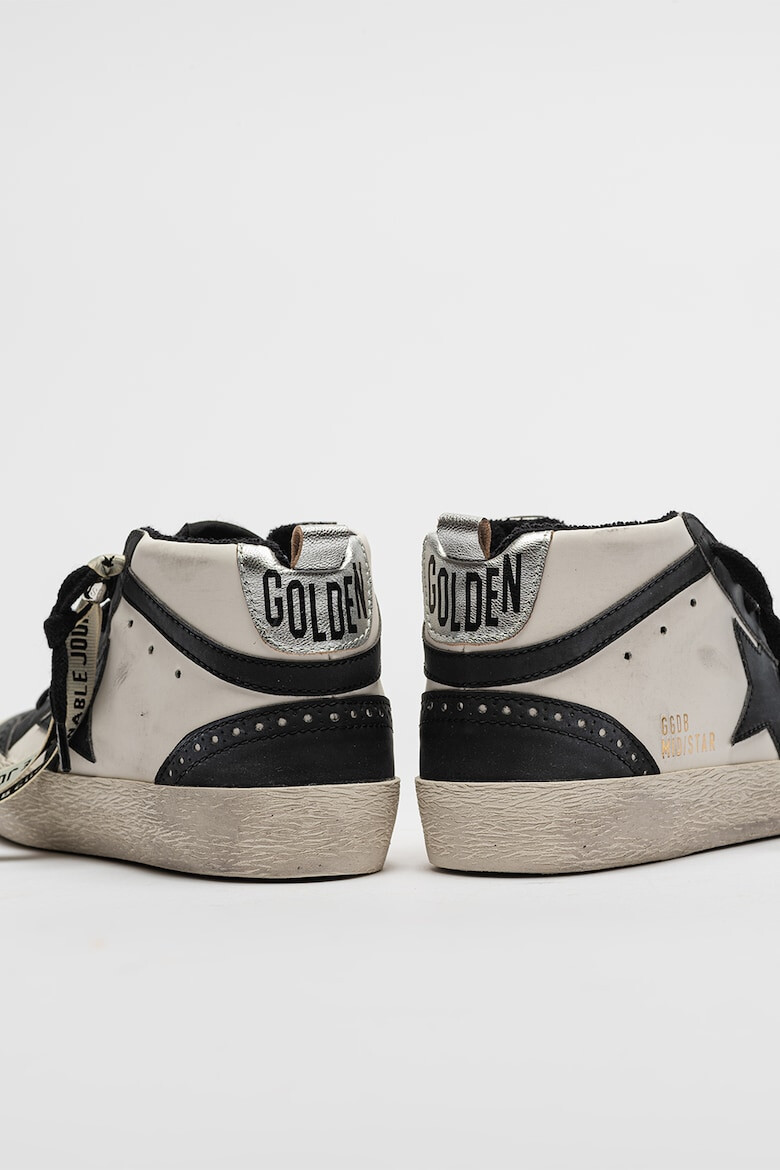 GOLDEN GOOSE Pantofi sport de piele Mid Star - Pled.ro