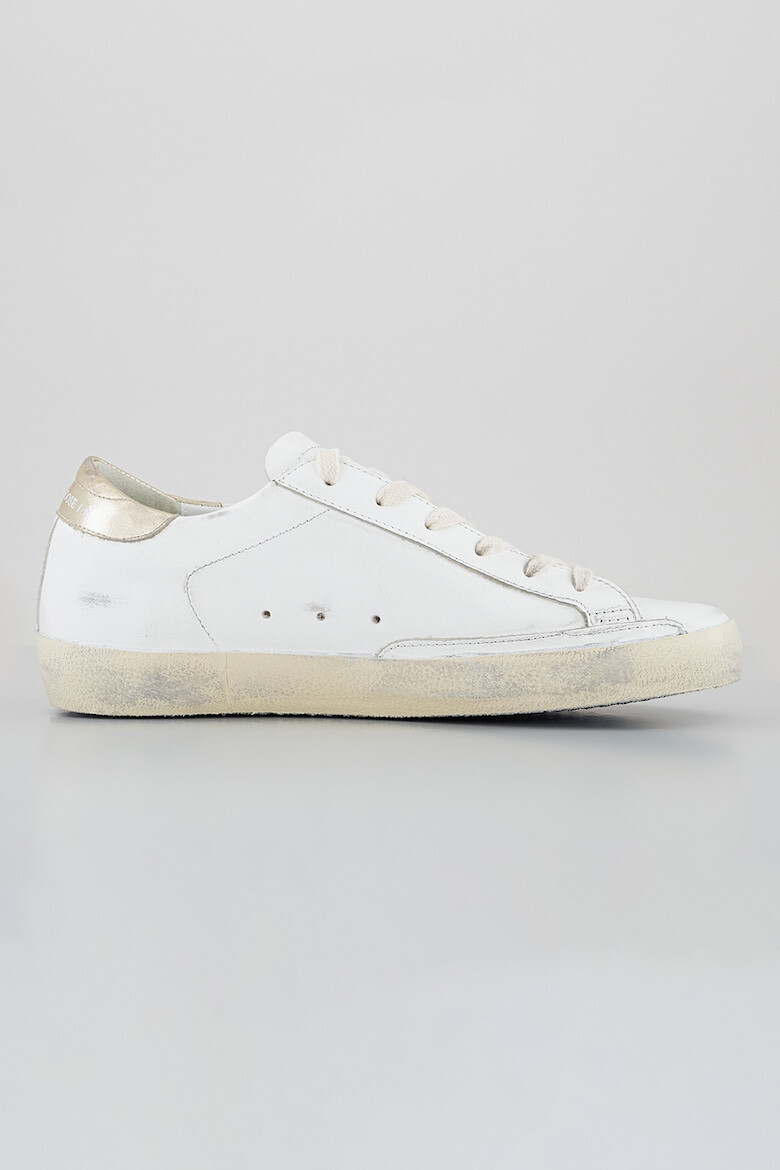 GOLDEN GOOSE Pantofi sport de piele si piele intoarsa - Pled.ro