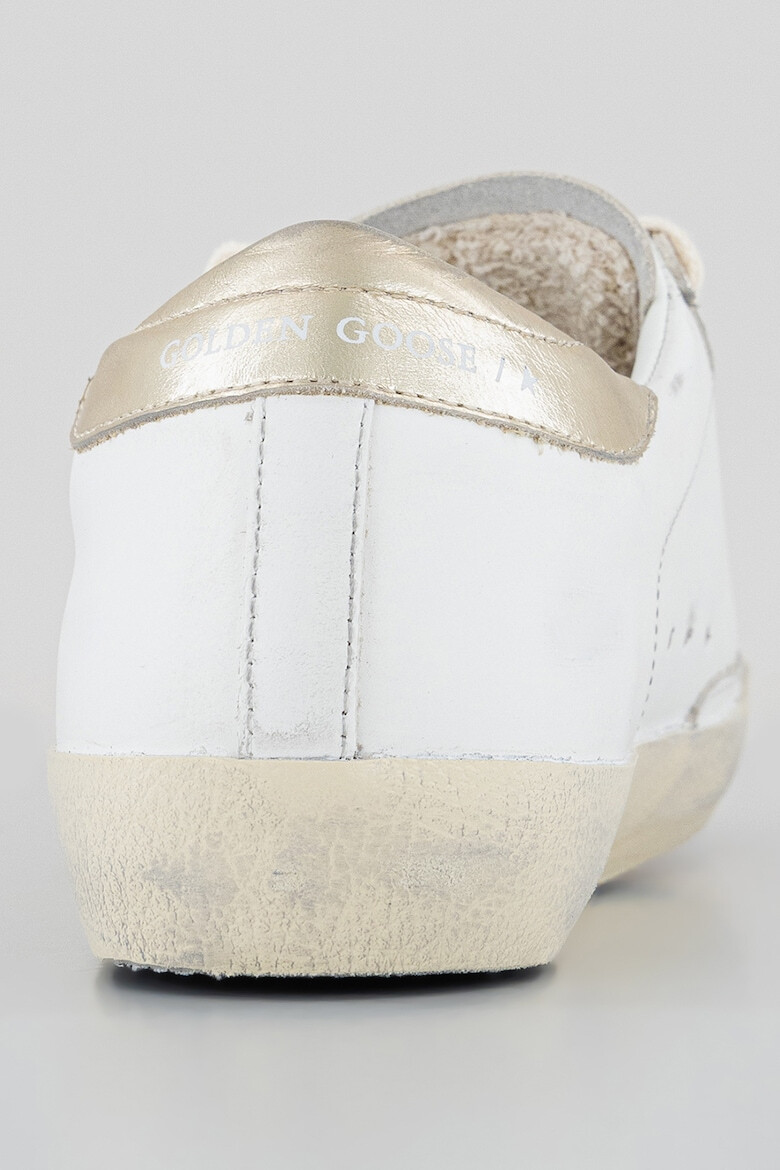 GOLDEN GOOSE Pantofi sport de piele si piele intoarsa - Pled.ro