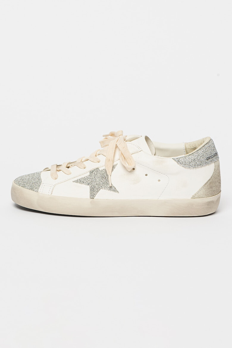 GOLDEN GOOSE Pantofi sport din piele cu cristale - Pled.ro